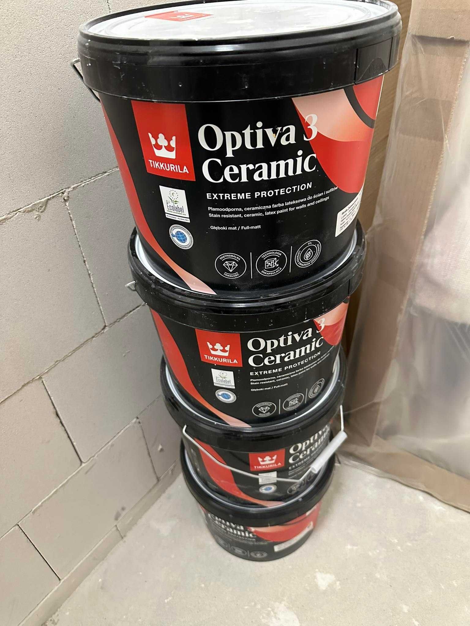 Farba Tikkurila Optiva Ceramic 3 kolor NCS S 1000N Mat