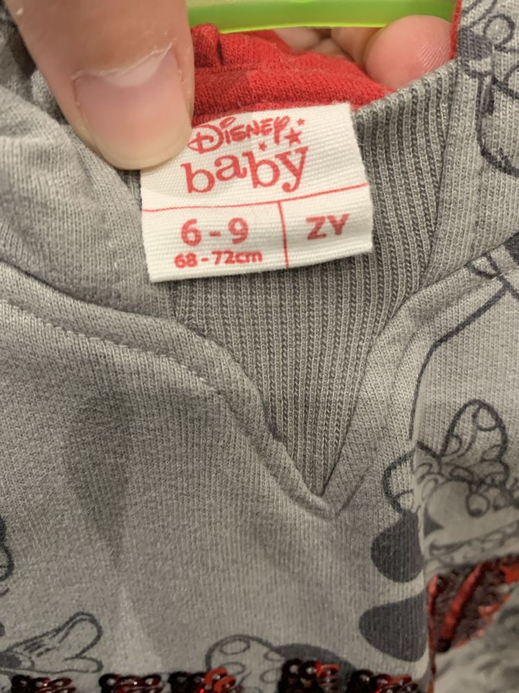 Vestido minnie bebe menina zippy