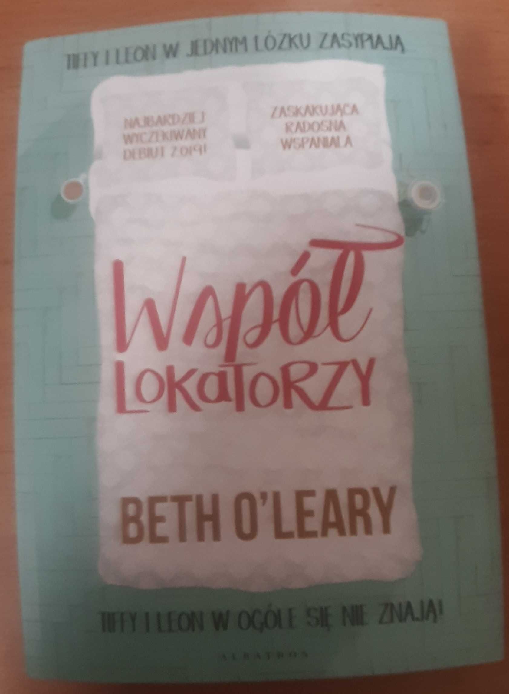 Beth o'Leary Współlokatorzy