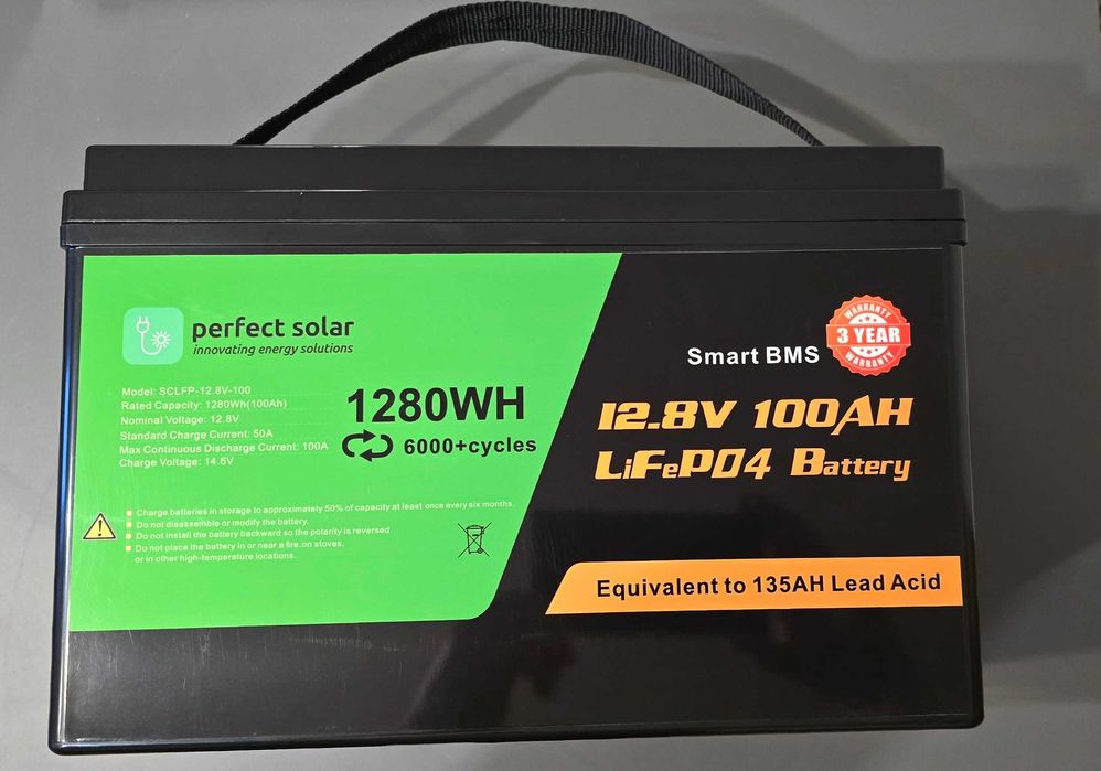 Акумулятор LiFePO4 12.8V 100Ah