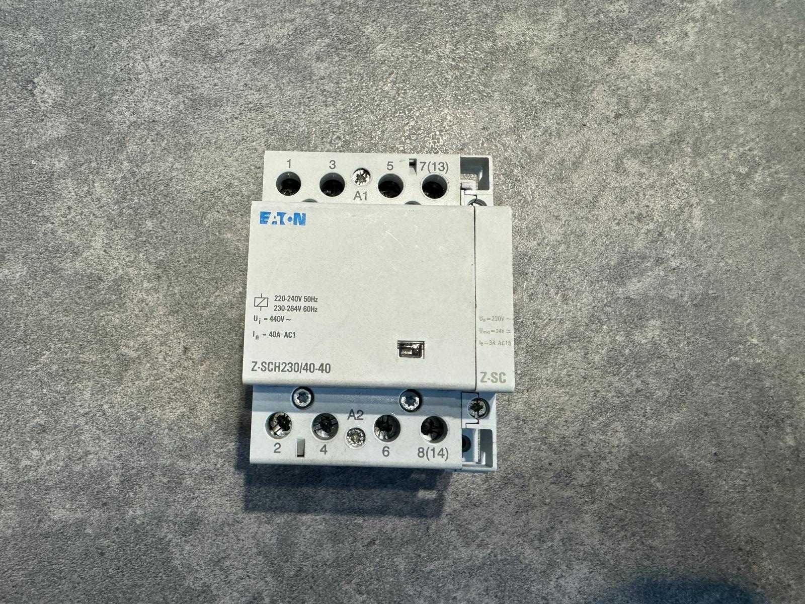 Stycznik modułowy EATON Z-SCH230/40-40 + Styk pomocniczy Z-SC