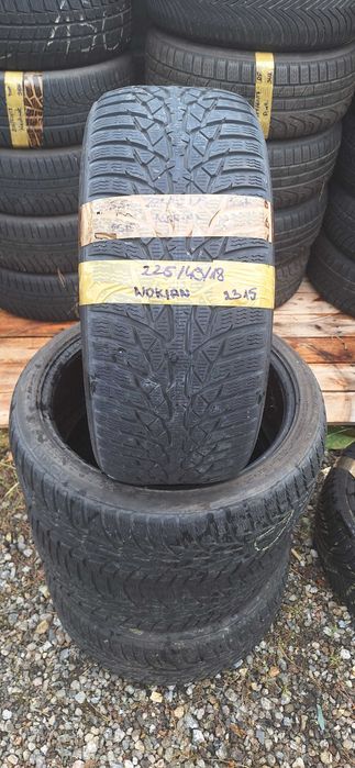 225 40 R18 Nokian 4 szt komplet ZIMA PROMOCJA