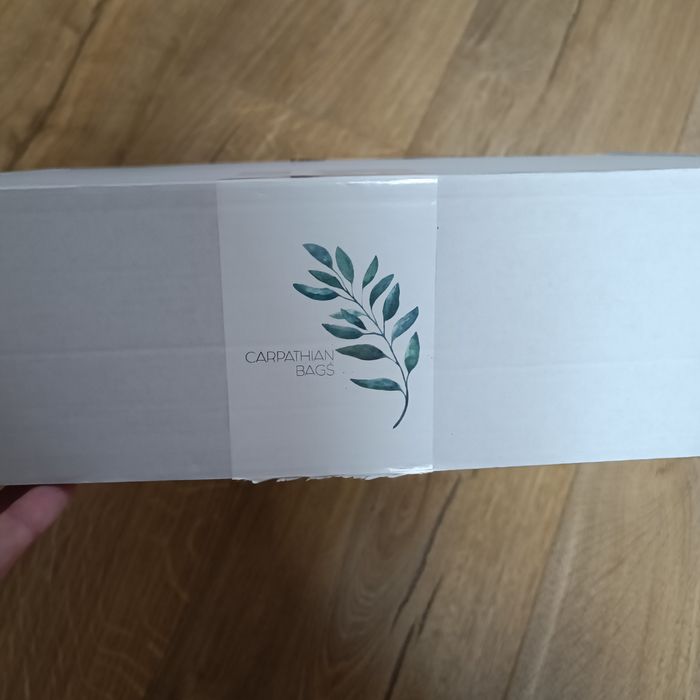 Шкіряна сумка нова, ручна робота