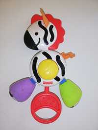 Grzechotka fisher price zebra