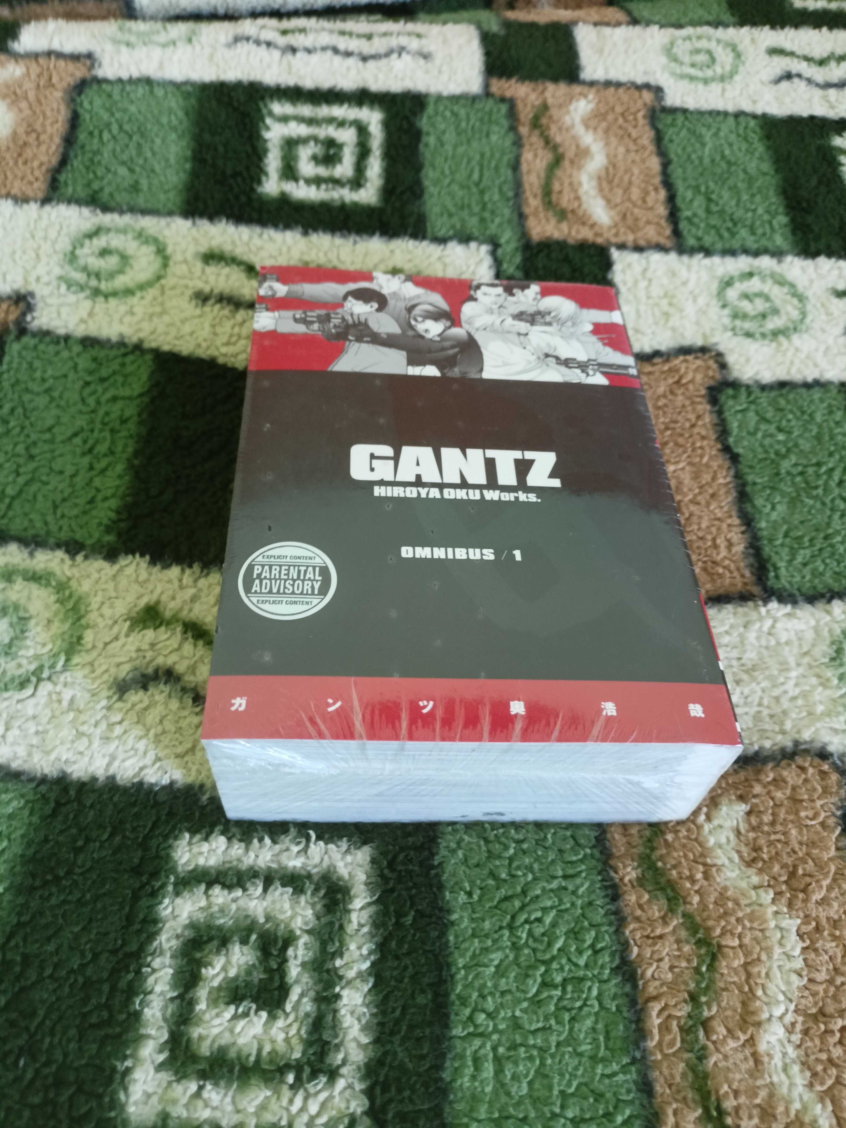 Манга Gantz Omnibus том 1 Гантц