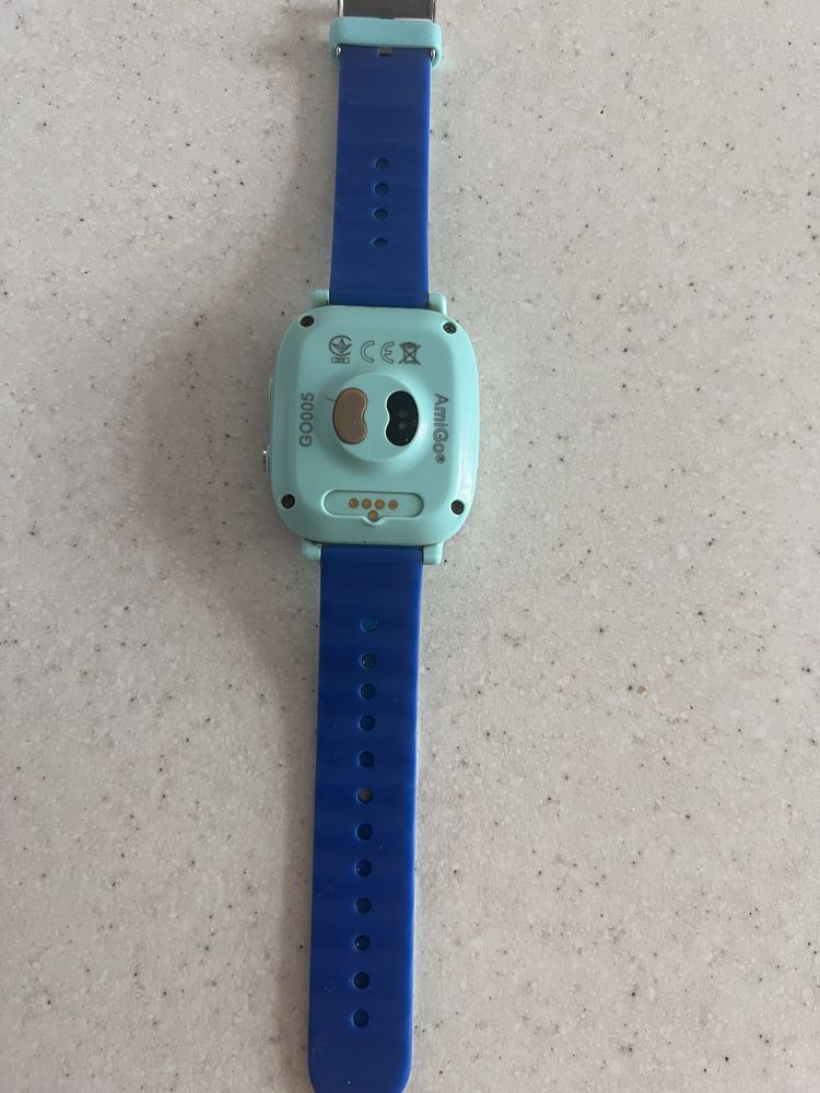 Дитячий смарт-годинник AmiGo GO005 4G WIFI Thermometer (Blue)