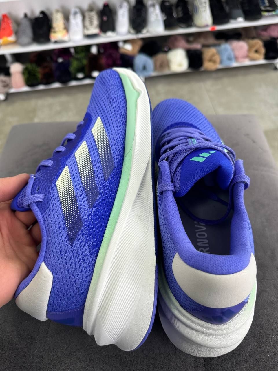 ОРИГІНАЛ 100% Кросівки Adidas Supernova Stride Running Shoes Blue 44