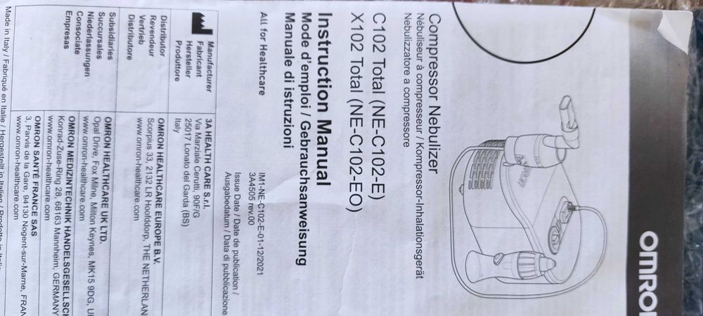 Ингалятор OMRON C102 Новий!!!