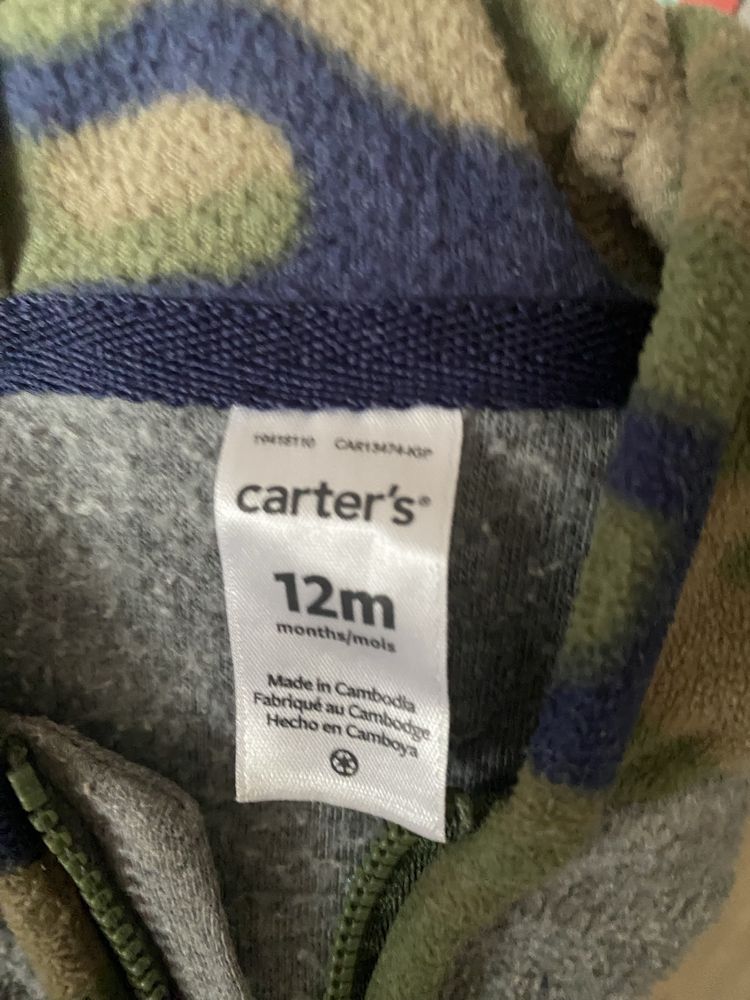 Флісовий ромпер, чоловічок Carters
