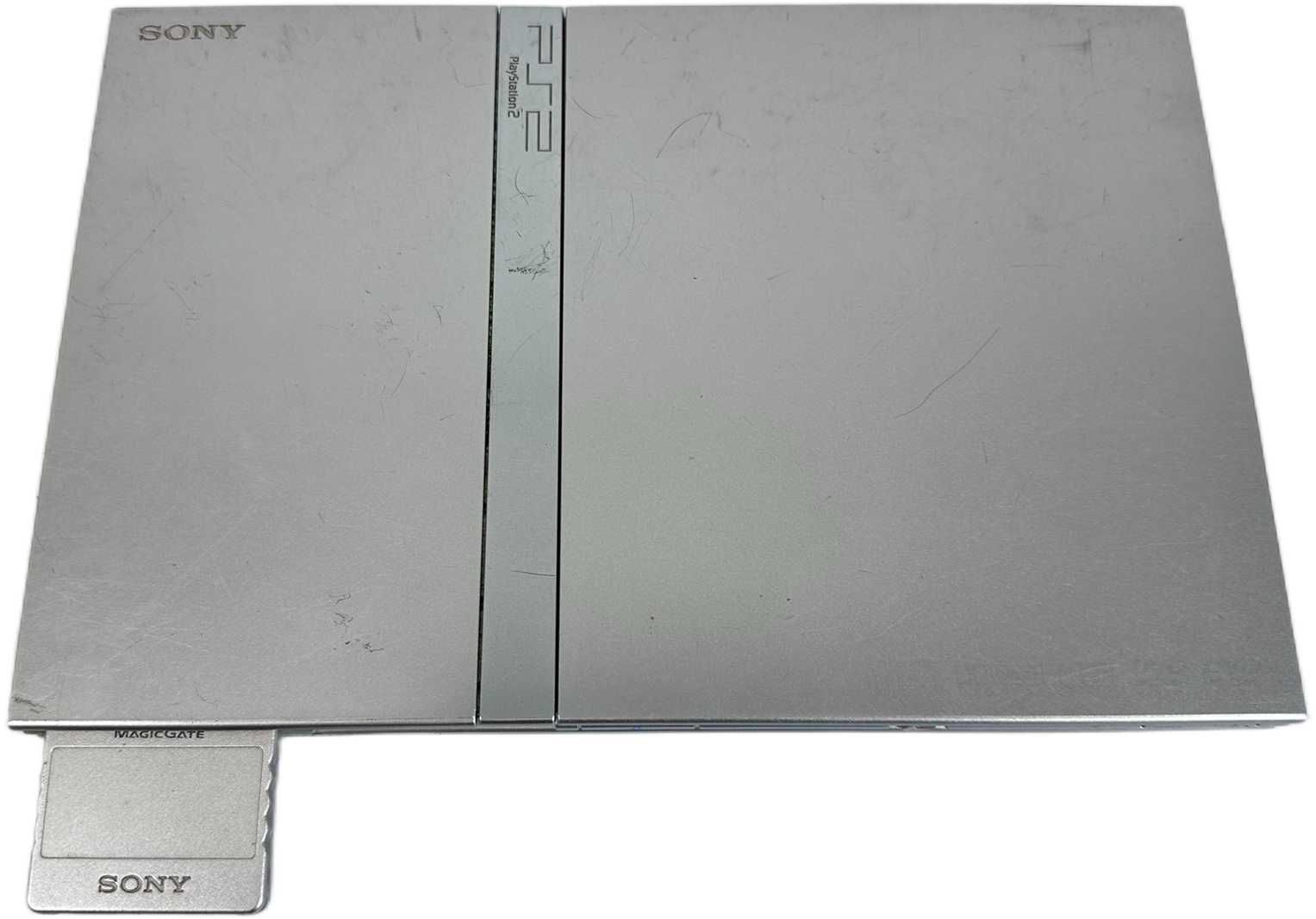 Konsola Playstation 2 slim retro + kable, dwa pady, trzy gry
