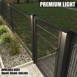 Oswietlenie led slupka 60x40 ip67