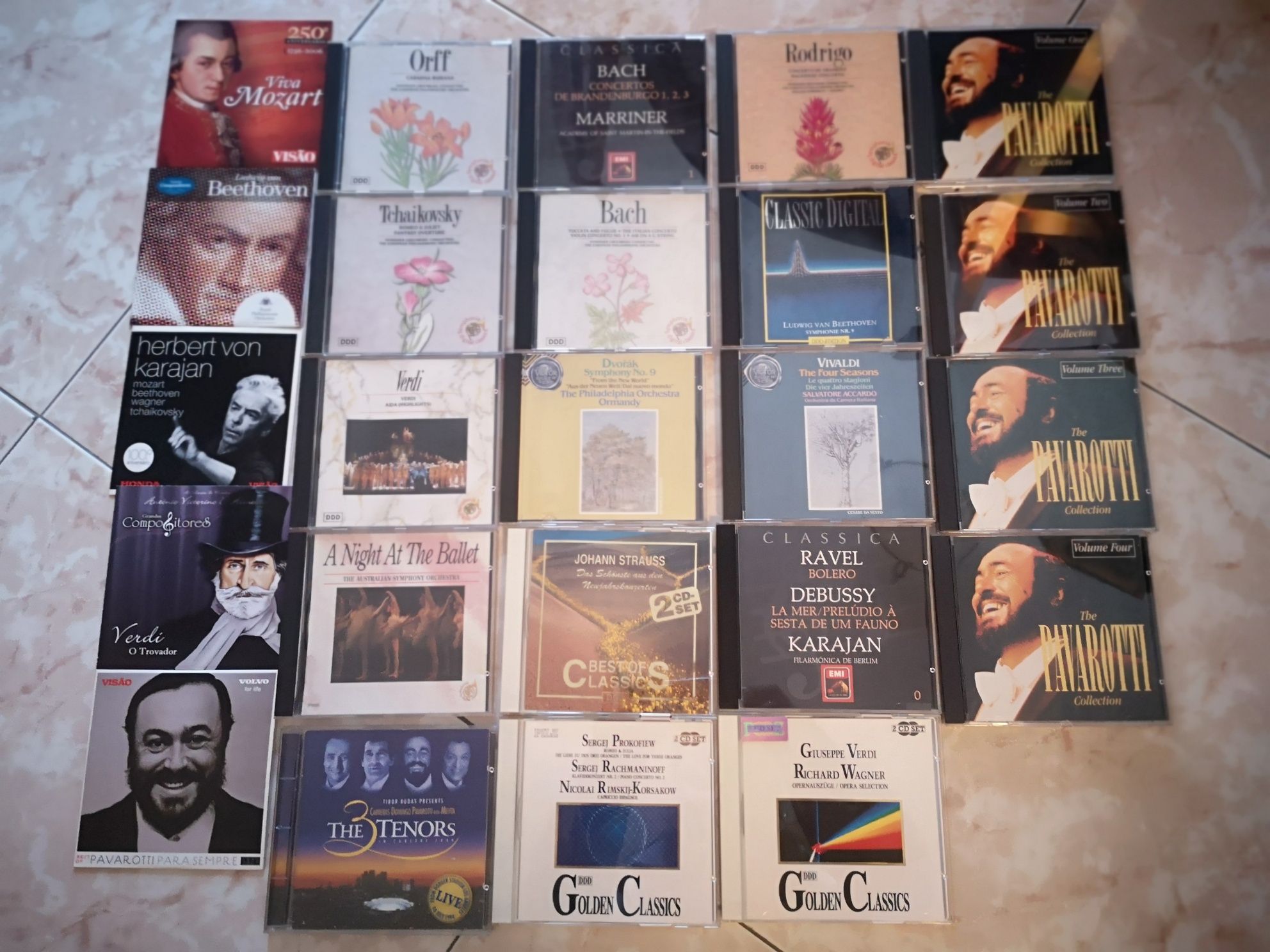 Vendo 18 CDs Originais Música Clássica