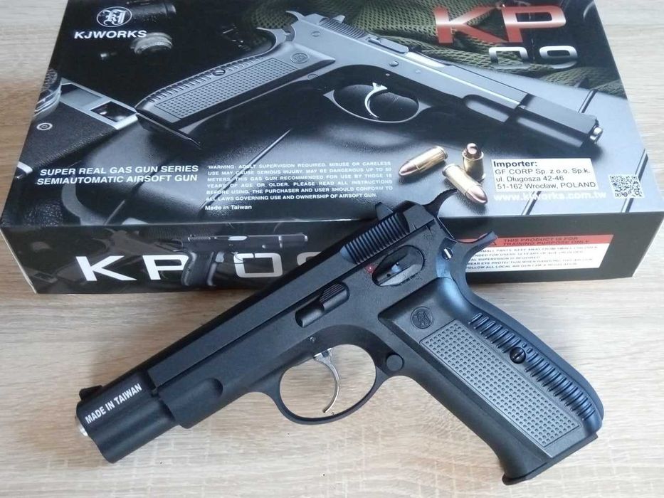 Детский пистолет CZ 75D ASG (Дания) на пульках, игрушечный