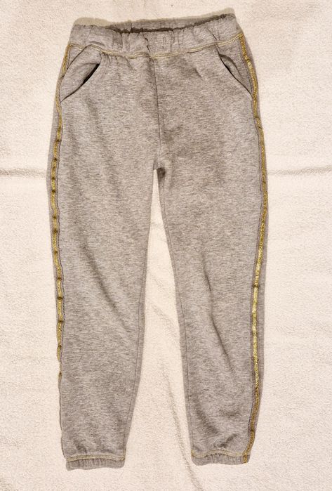 Spodnie dresowe dziewczynka 122-128
