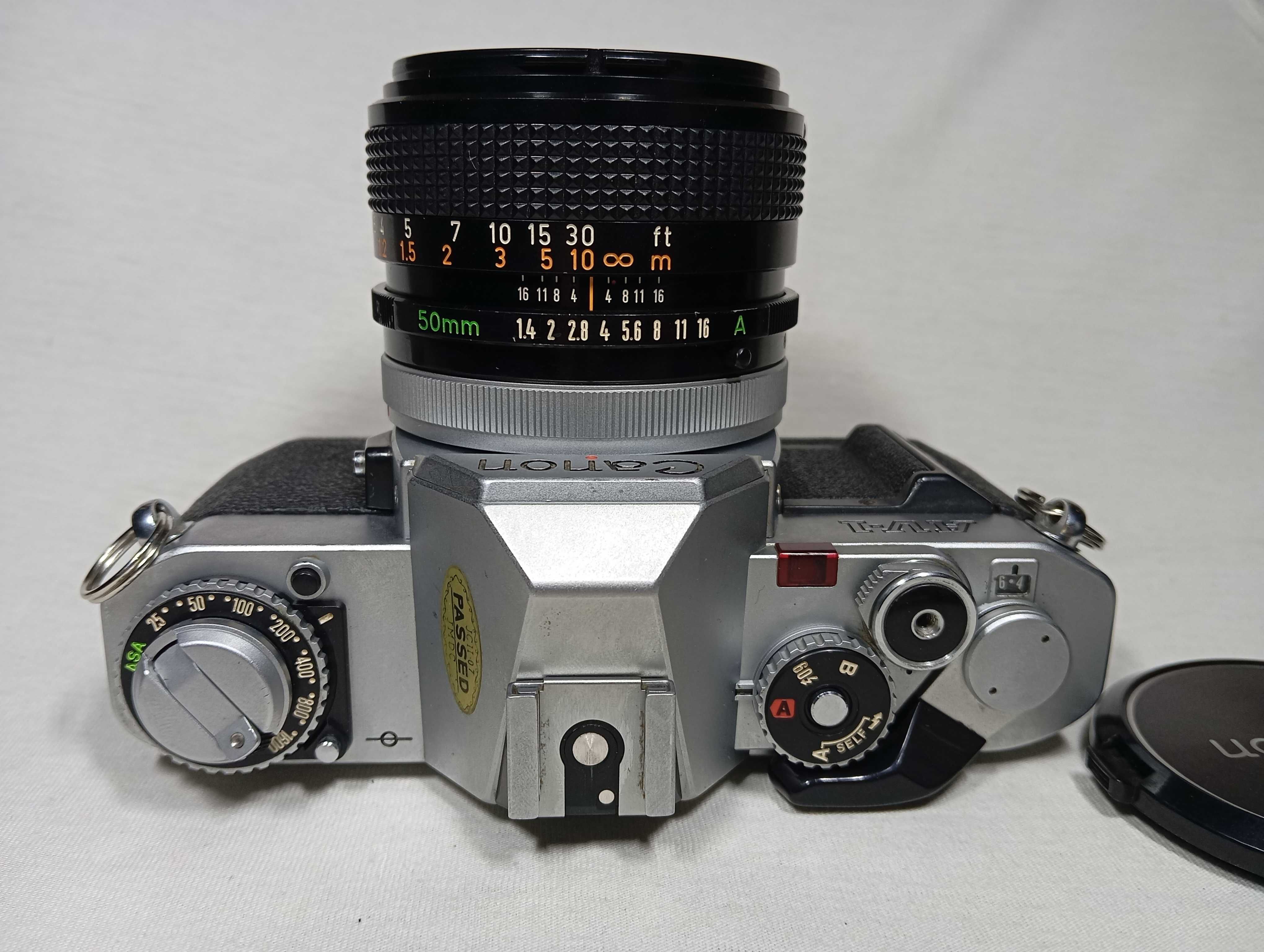 Canon AV-1 FD 50mm 1.4