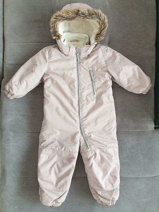 Kombinezon zimowy H&M, r. 92, ciepły, jak nowy, wodoodporny