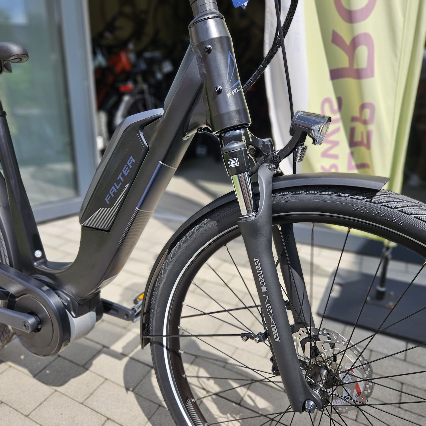 Nowy rower elektryczny SUV Falter E 9.0 roz.M 50cm BOSCH 500Wh (061)
