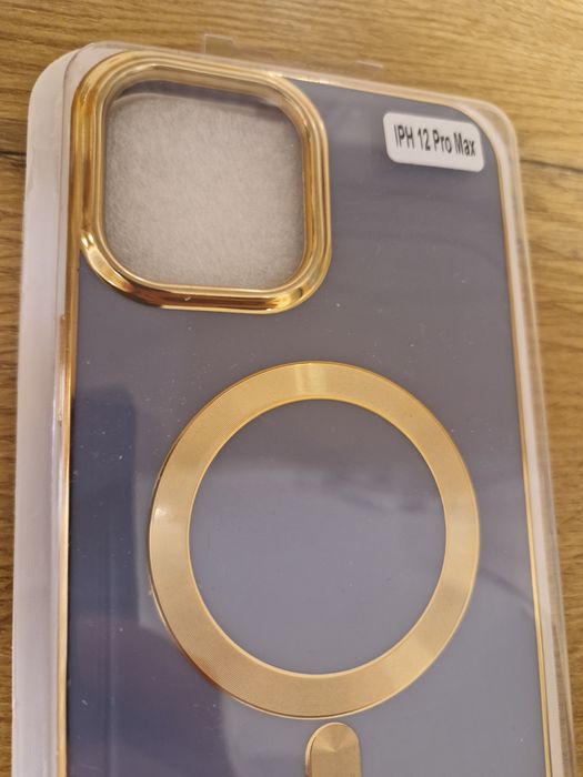 Etui Beauty Magsafe Case do Iphone 12 Pro Max niebieski