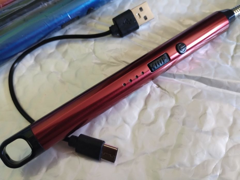 Zapalniczka elektryczna łukowa bez gazu i kabla idealna ładowana USB C