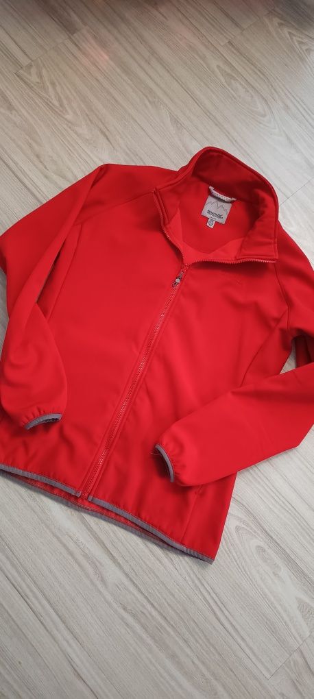 Czerwony sportowy polar bluza Regatta Softshell Membrana