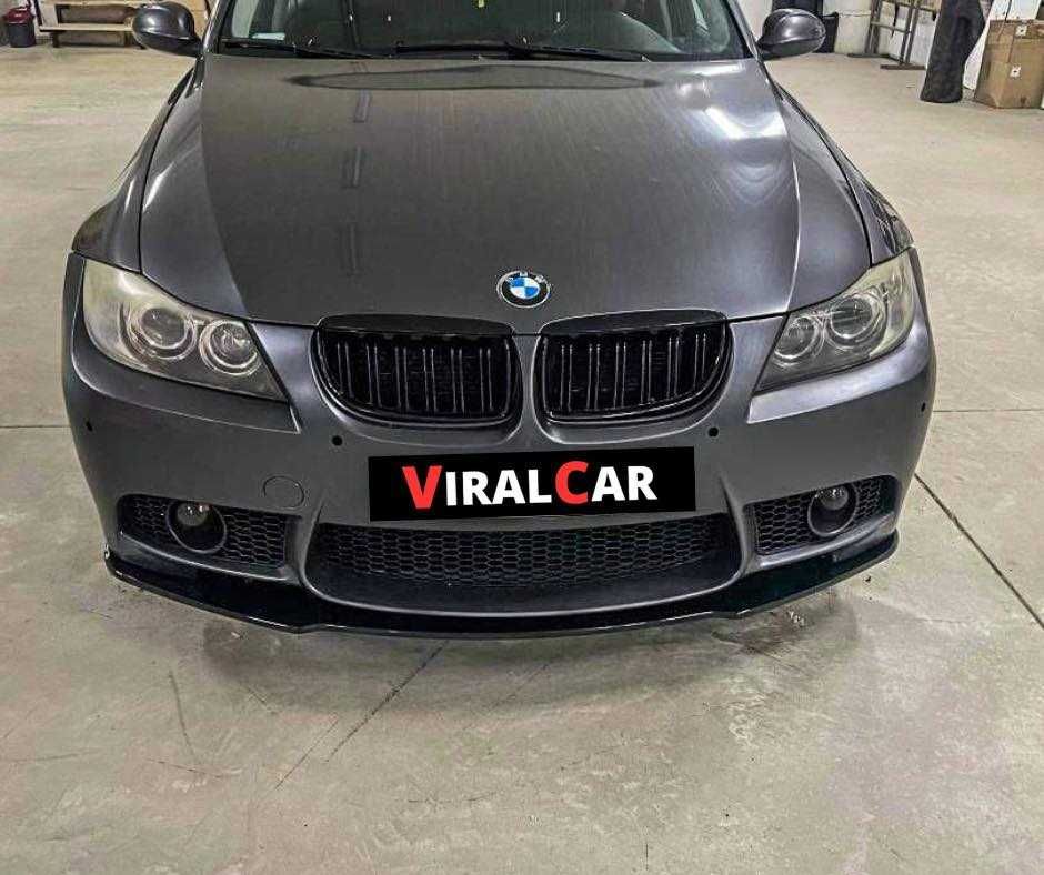 Dokładka splitter BMW E90 E91 E92 CZARNY POŁYSK