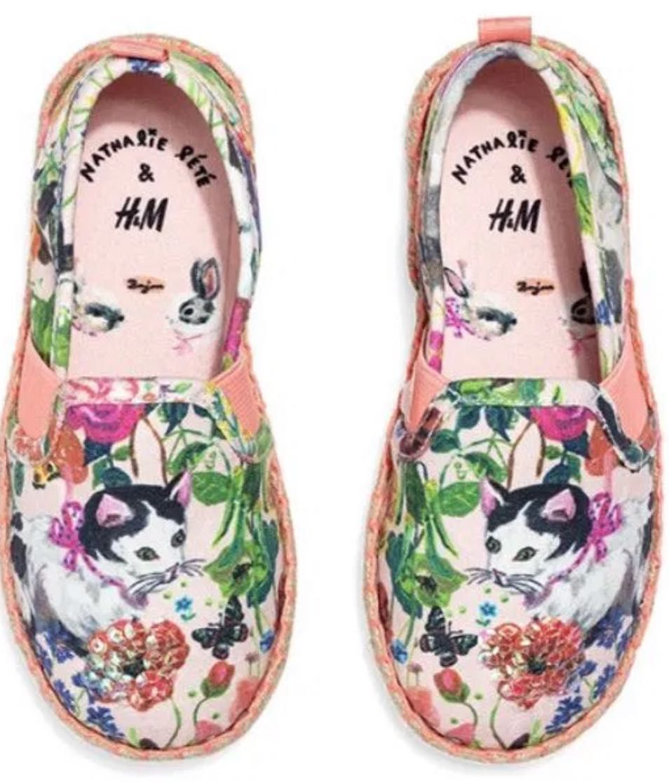 NATHALIE LÉTÉ dla HM espadryle buty NOWE rozmiar 28/29