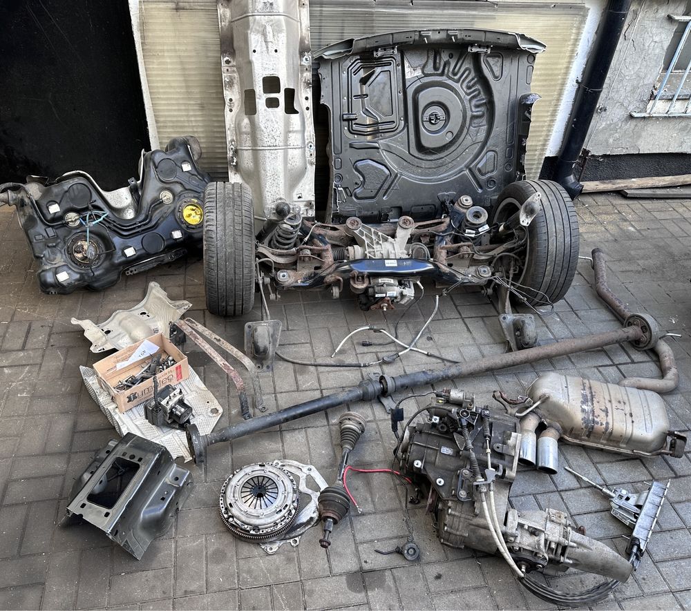 AUDI A3 8P VW 2.0TDI LPT MMK Napęd skrzynia quattro swap torsen wózek