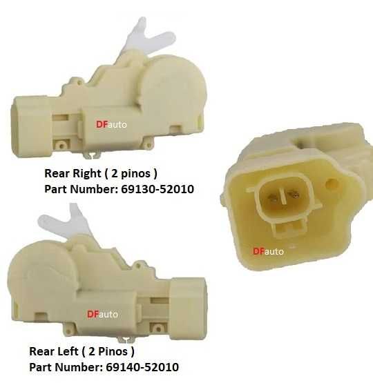 Atuador ( Motor) Pistola Mecanismo Fecho porta Bagageira Toyota Yaris