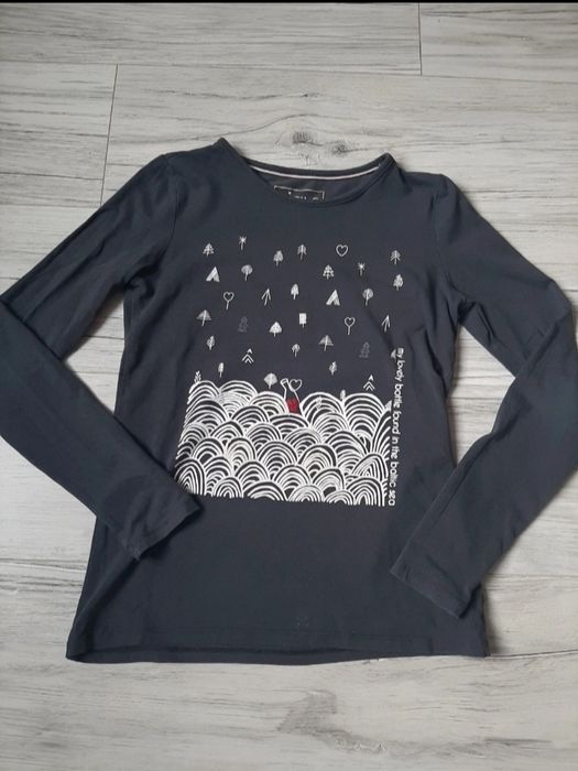 komplet koszulek z długim rękawem rozmiar 158