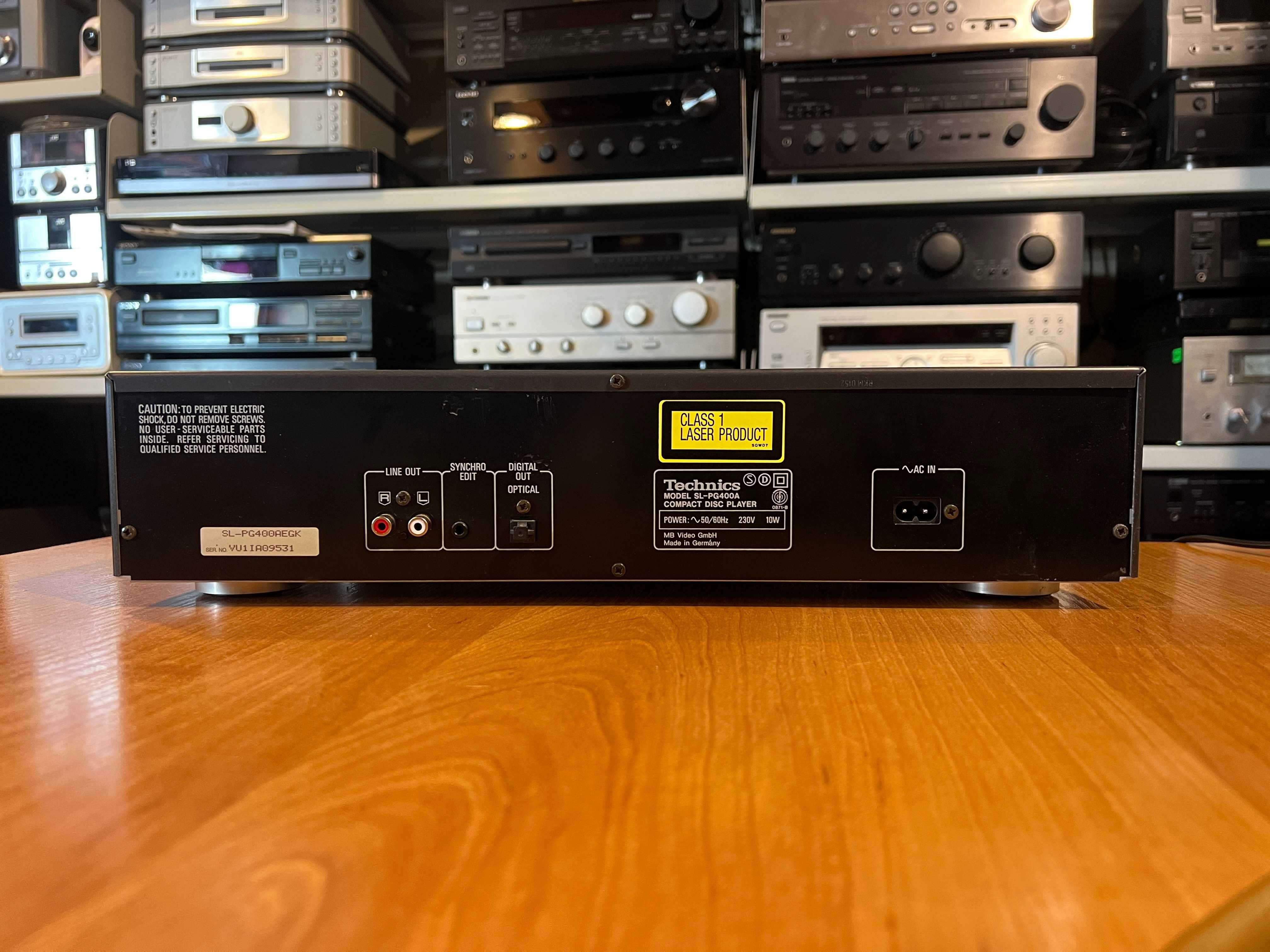 Odtwarzacz płyt CD Technics SL-PG400A Audio Room