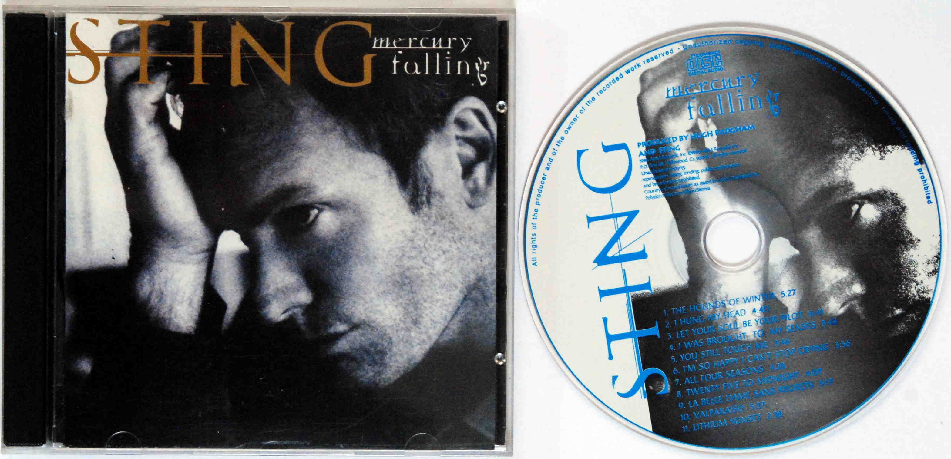 (CD)  Sting - Mercury Falling (Bułgaria) - Unofficial Release