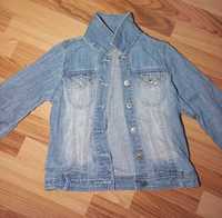 джинсова куртка для дівчинки 9-10 років
