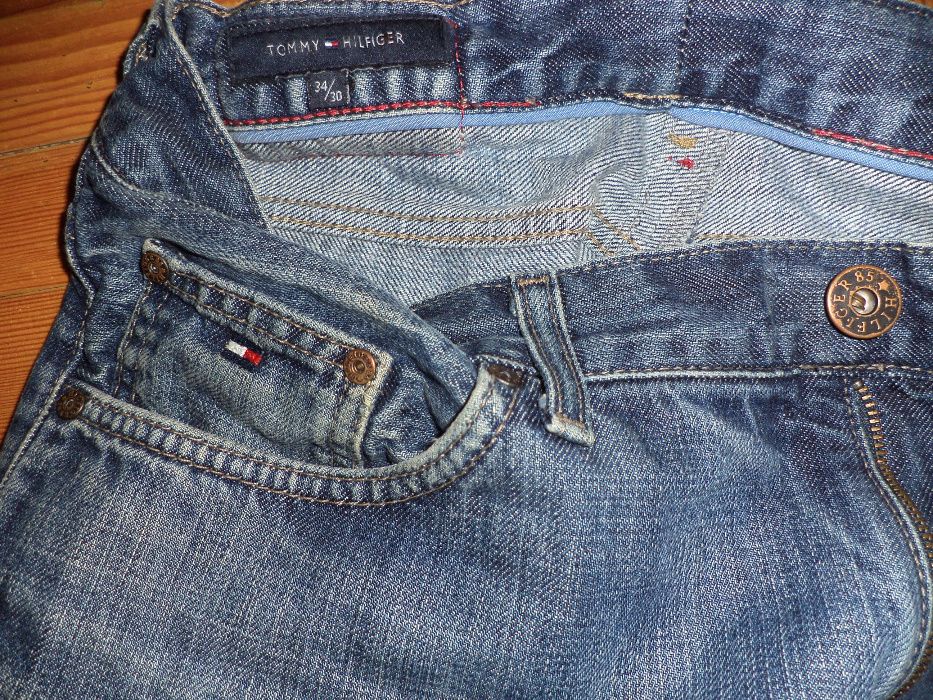 TOMMY HILFIGER Denim 85 oryg. 30/32 U.S.A-Jeansy