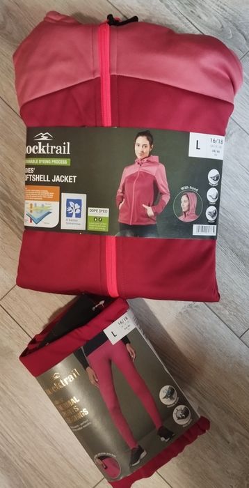Rocktrail, женская термо куртка Softshell - водоотталкивающие/ветрозащ
