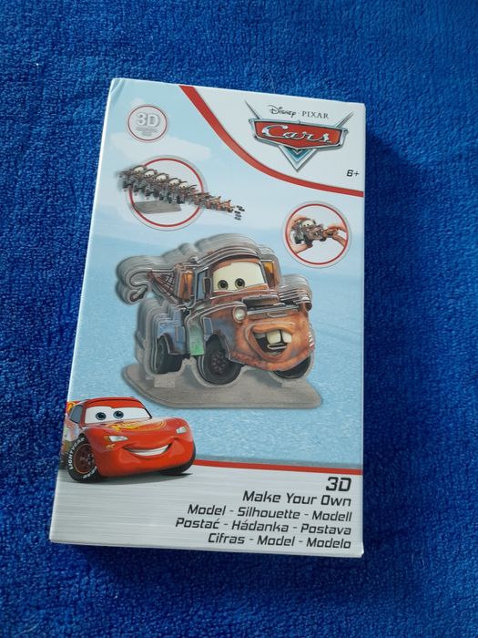Puzzle 3D Kit DIY (6+) - Matt do Cars do Faísca McQueen