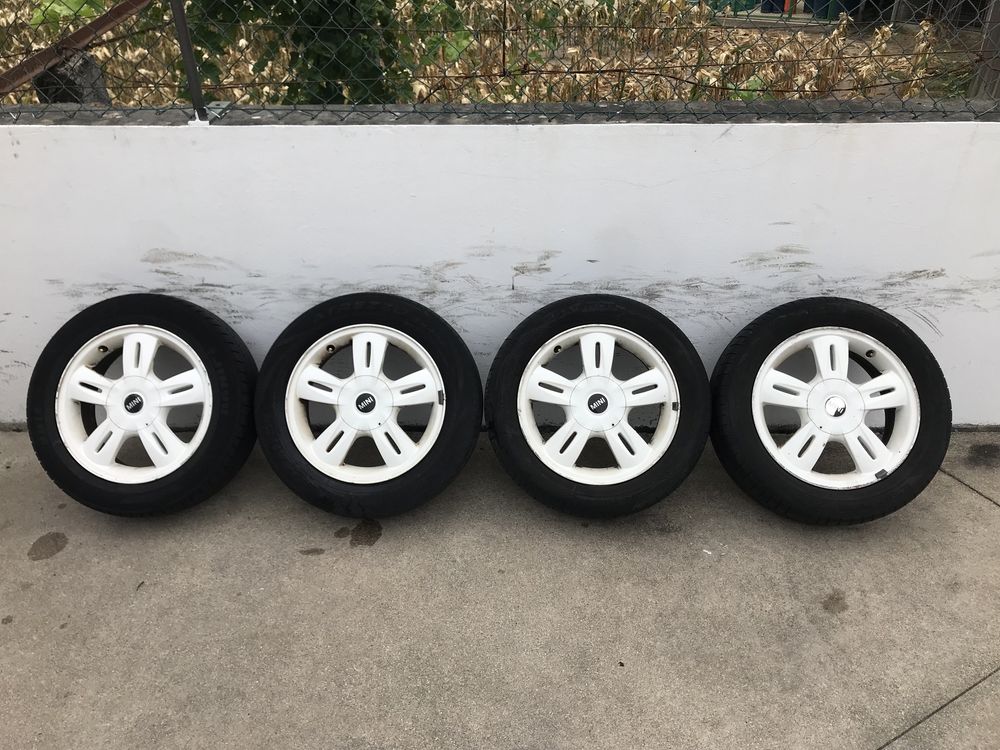 Jantes Mini 15 4x100 originais com pneus
