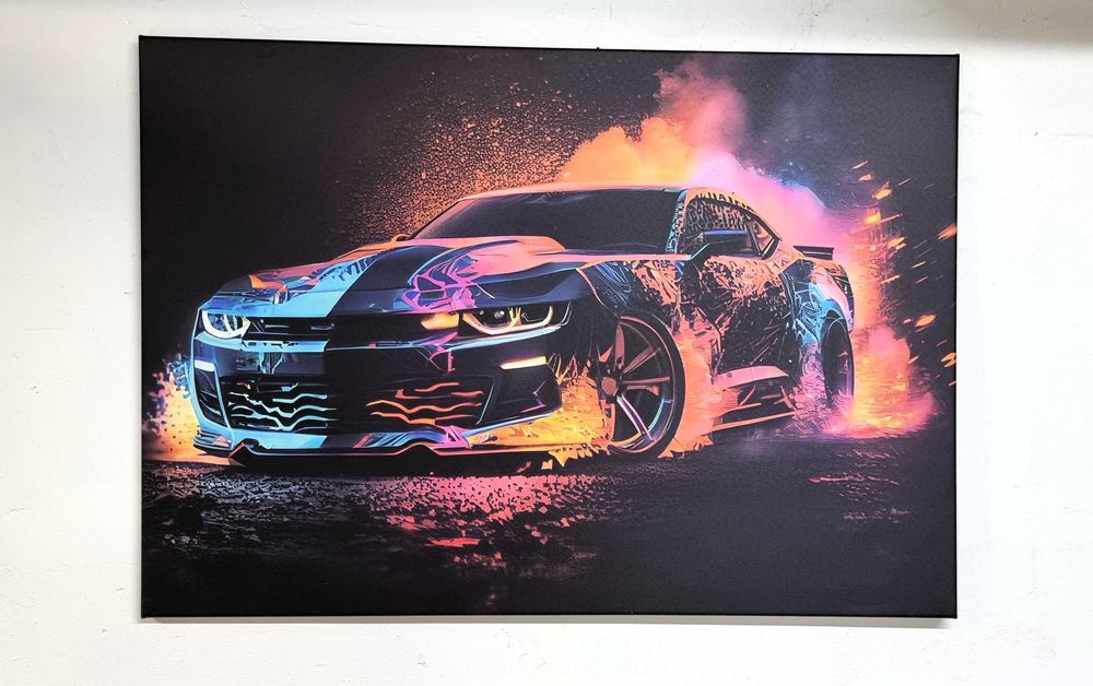 Obrazy do pokoju, garażu Dekoracja - Auta Samochód Chevrolet Camaro