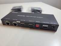 Rozdzielacz HDMI VEDINDUST 1 wejście 2 wyjścia  Ethernet HDMI
