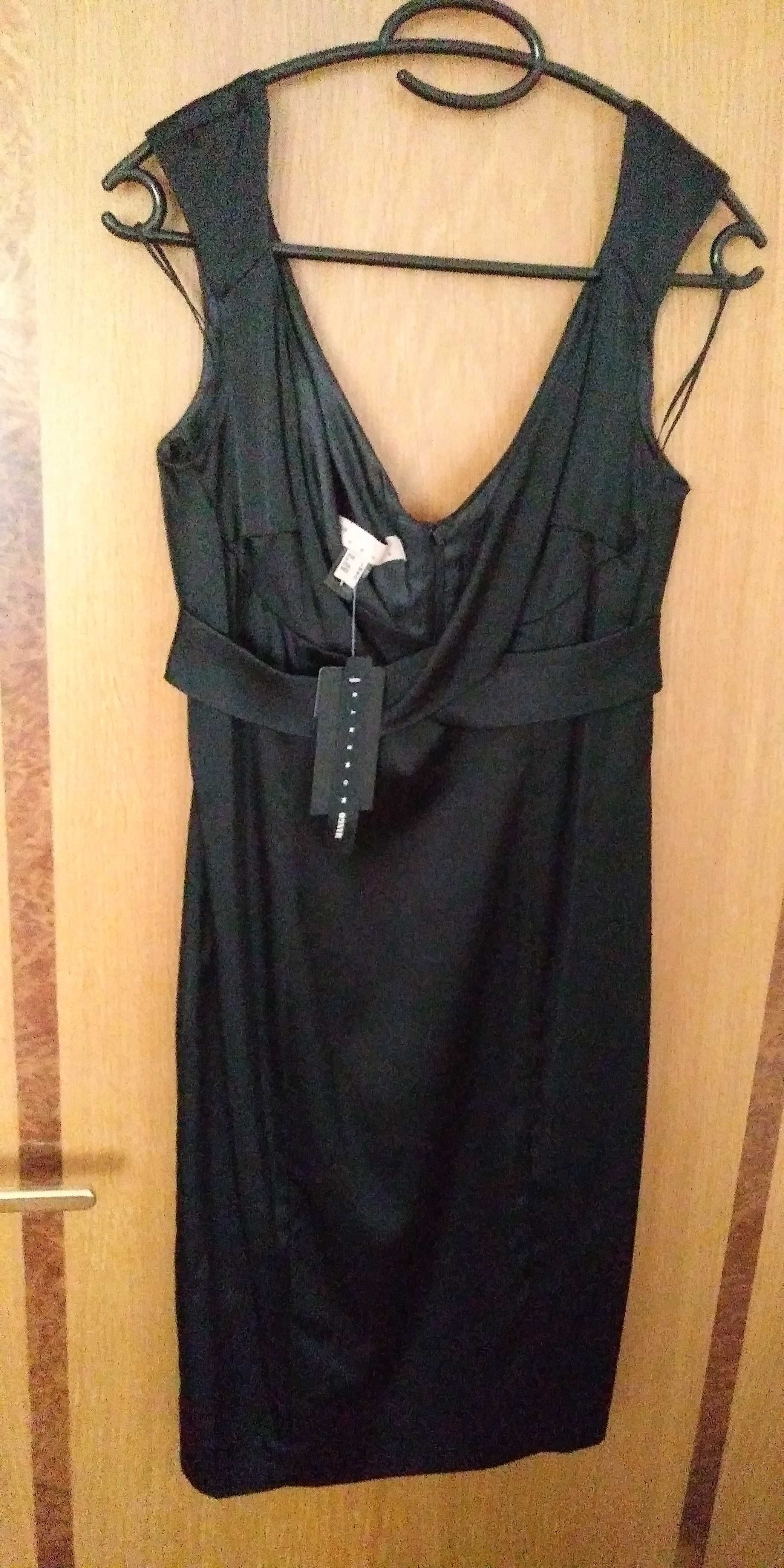 Vestido cerimónia acetinado Mango