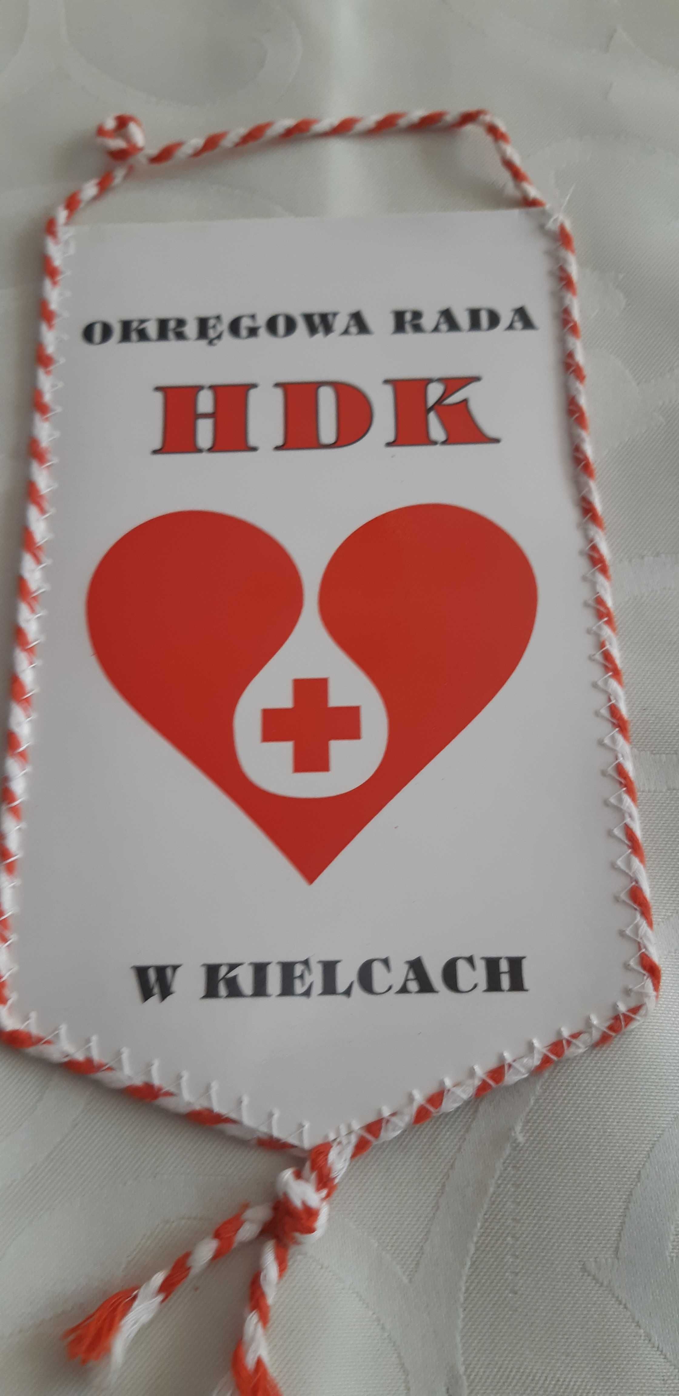 proporczyk Okręgowa Rada HDK w Kielcach