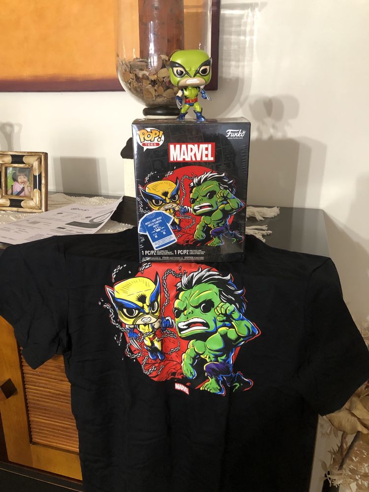 Funko Pop Pack Pop & Tee Marvel