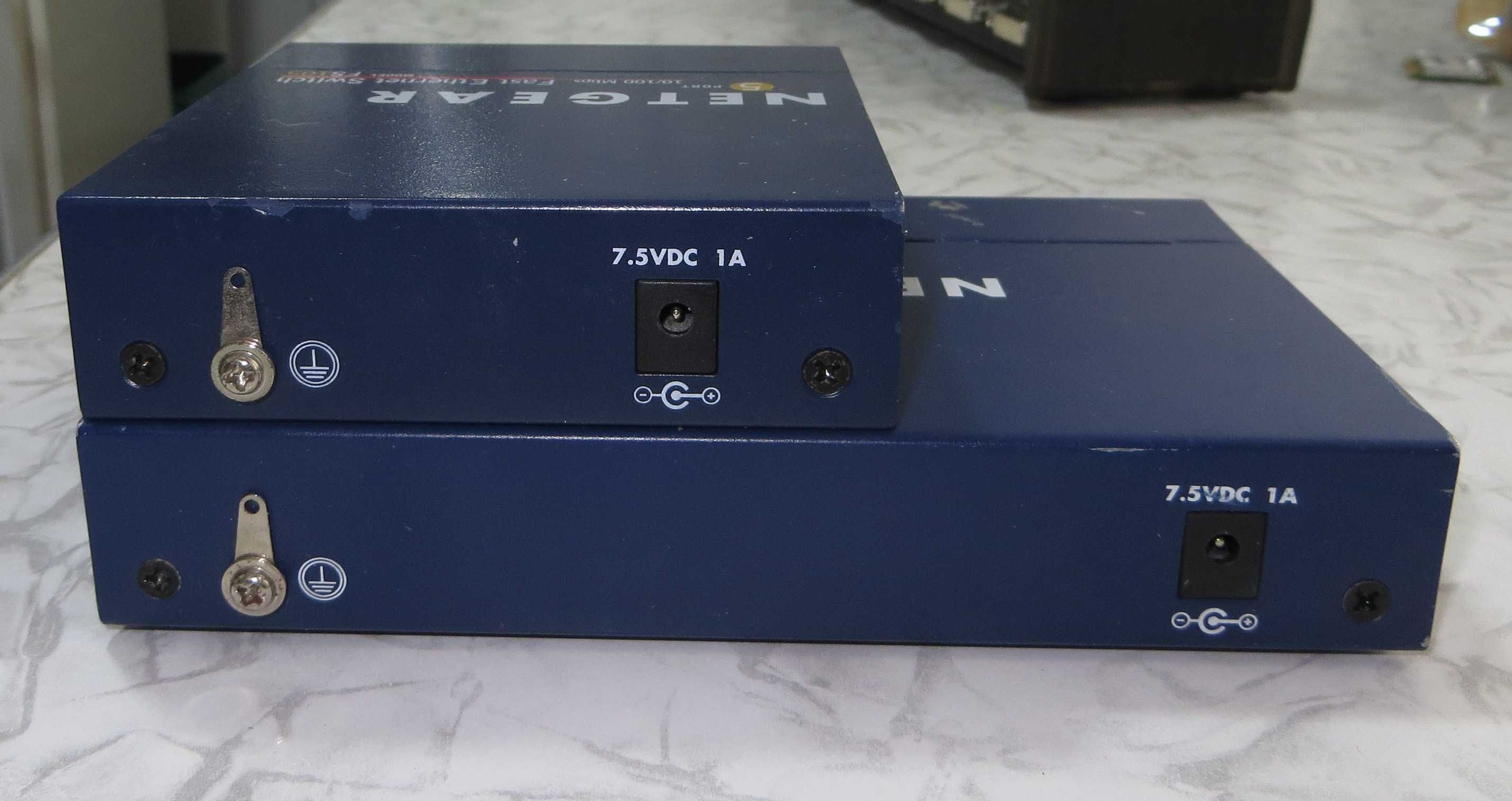 Комутатори Netgear FS108 v2, Netgear FS105 v2.