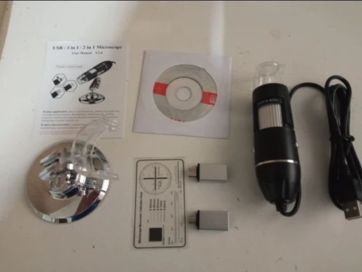 USB мікроскоп микроскоп цифровой с увеличительным стеклом 1000X/1600X