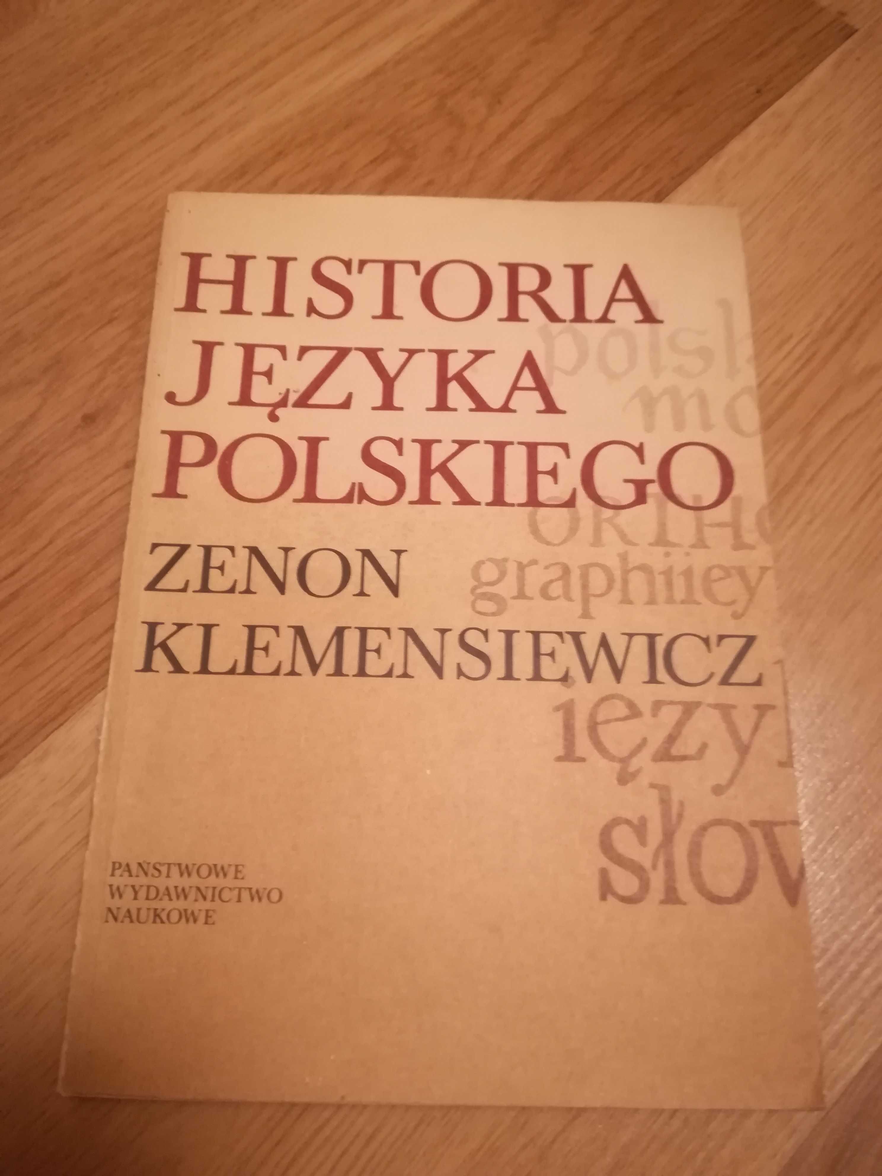 Historia Języka Polskiego I Zenon Klemensiewicz