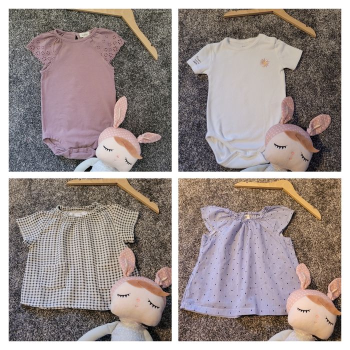 Mega paka ubrań dziewczynka rozmiar 80 Zara, Next, H&M