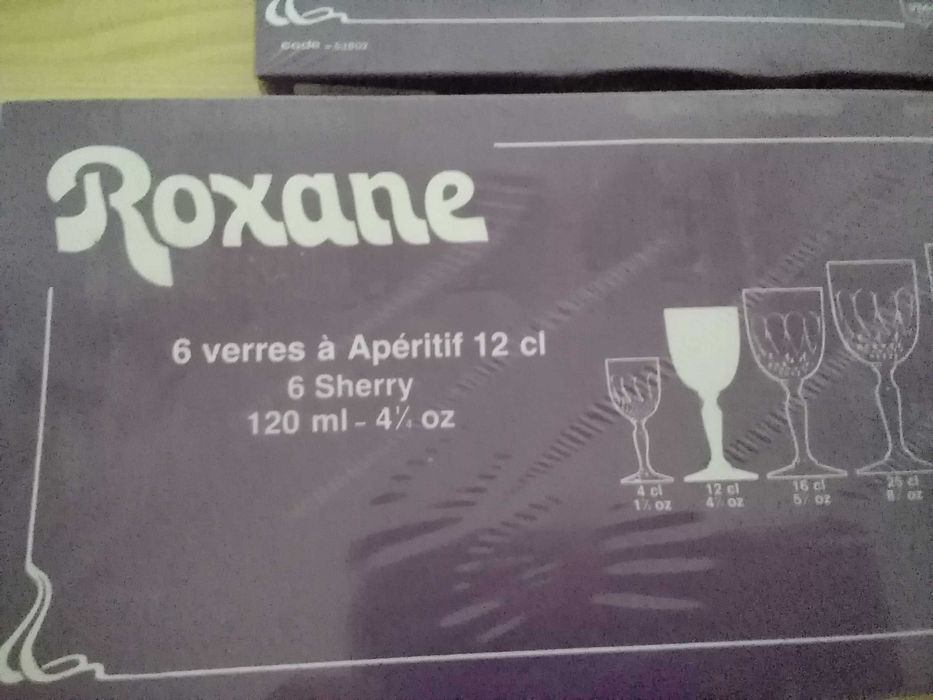 Lote c/ 2x6 Taças / Cálices VMC Roxane - Embalados de Origem por 10€