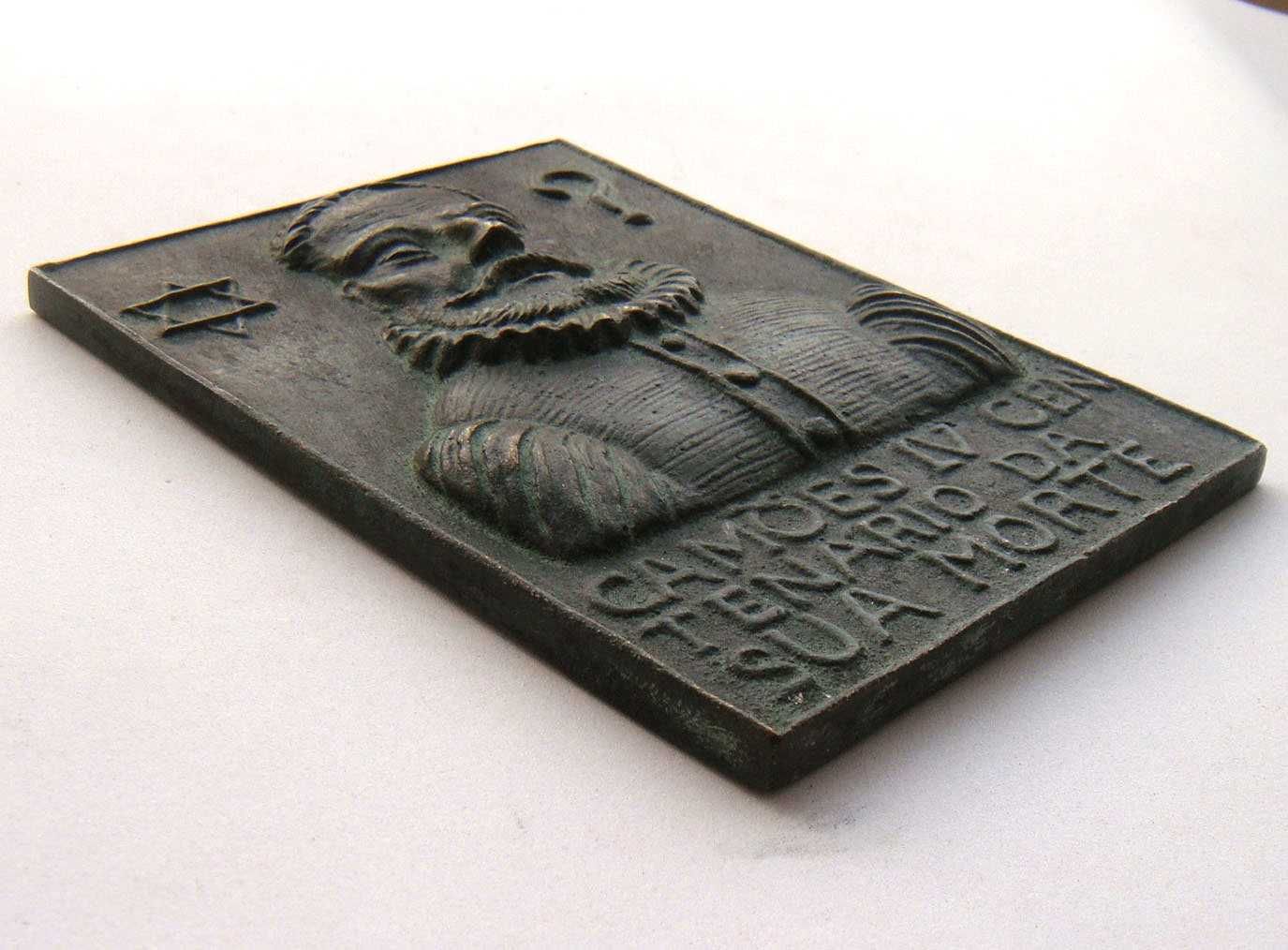 Medalha de Bronze IV Centenário Morte de Luís Camões por RAMOS ABREU