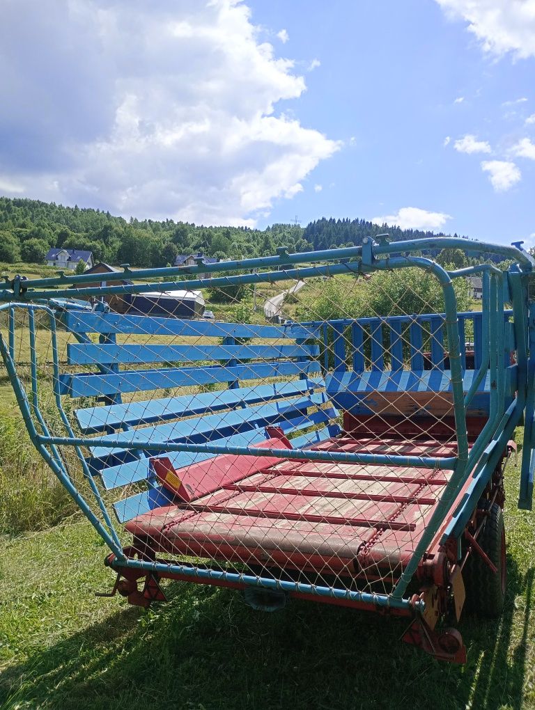 Przyczepa samozbierająca Mengele