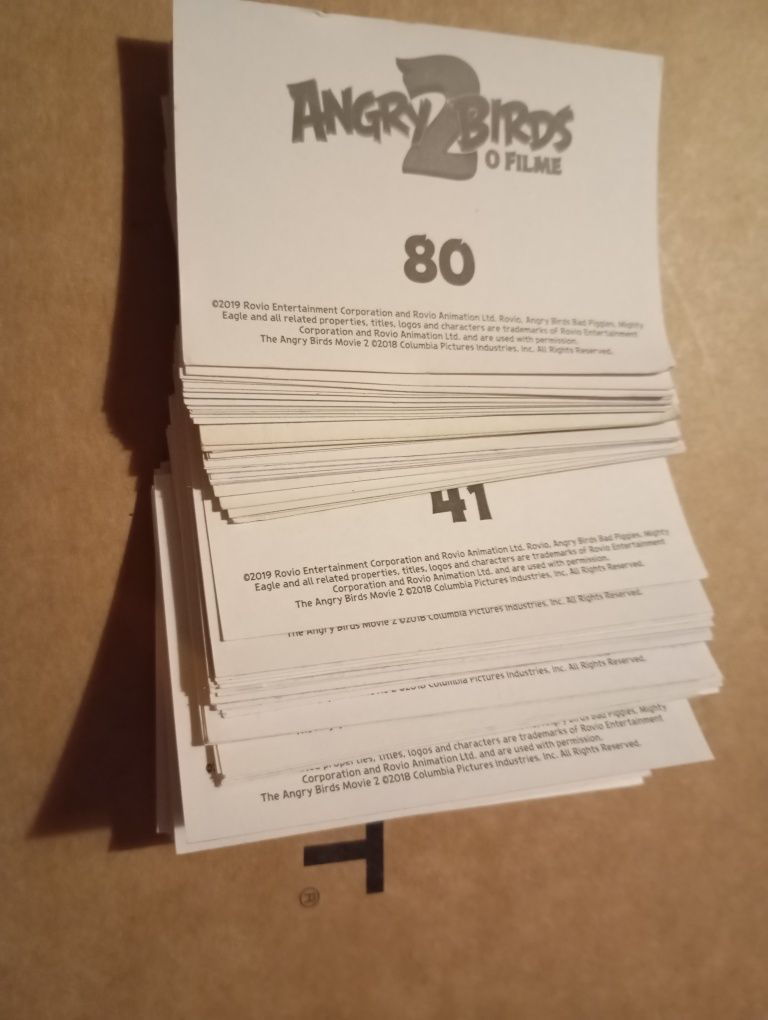 Cromos Angry birds 2 - o filme