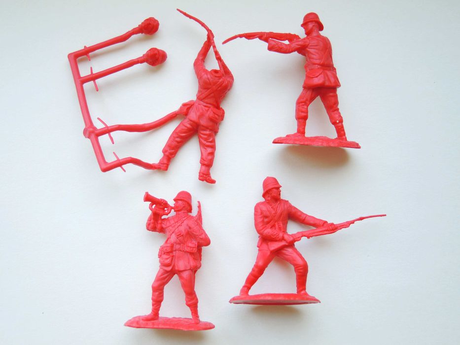 солдатики Британцы 1:32 8штук